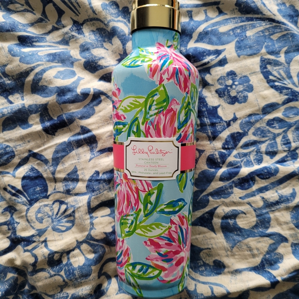 Lilly Pulitzer Stainless Steel Canteen